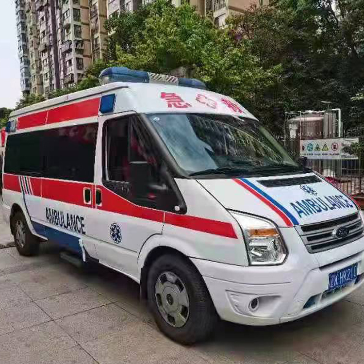 宝山长途救护车护送病人返乡